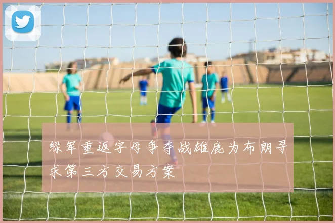 绿军重返字母争夺战雄鹿为布朗寻求第三方交易方案